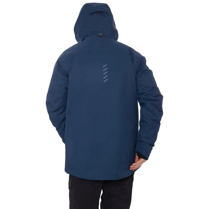 FHM Guard Insulated Winter Fishing Jacket Blue - Outfish