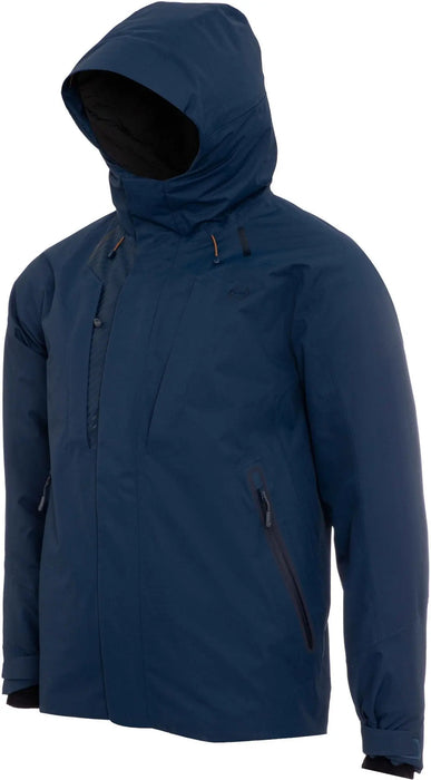 FHM Guard Insulated Winter Fishing Jacket Blue - Outfish