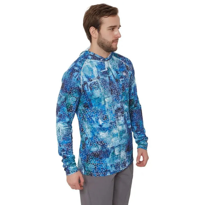 - Vīrietis rāda FHM Hoodie Mark Print Blue
- Zilais sporta krekls ar garām piedurknēm 
- Īpaši izstrādāta UV aizsardzība 
- Elpojošs, ātri žūstošs materiāls
- Mark zīmola produkts
- Piemērots lielākai daļai āra aktivitāšu un sporta veidu 
- Marka produkts nodrošina komfortu un funkcionalitāti 
- Pieejamas funkcijas: raglan piegriezums, plakans šuves, šūta kapuce, uzlabots ventilācijas efekts 
- Outfish