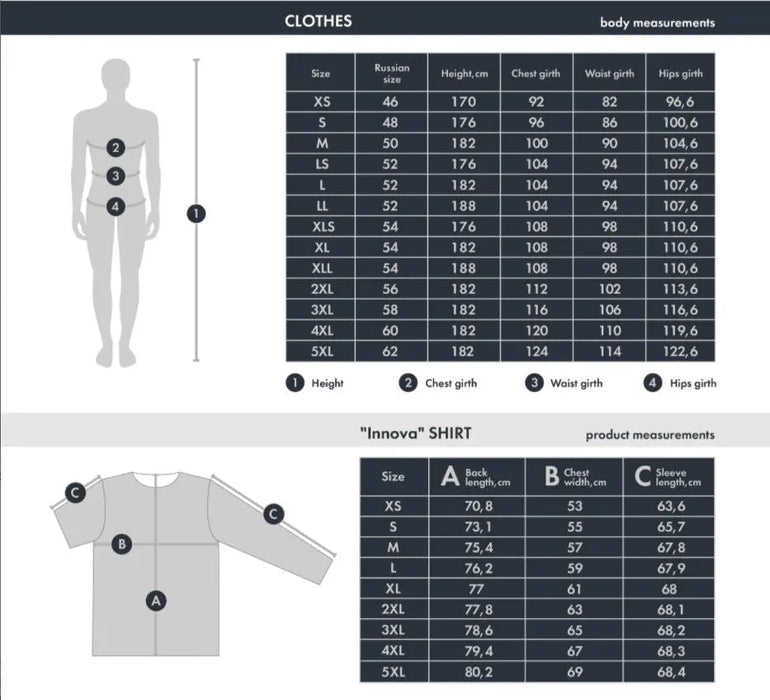 - Izmēru tabula FHM Innova Insulated Primaloft Shirt Checked Black, 
- Ķermeņa izmēriem, auguma, krūšu apkārtmēra, vidukļa un gurnu galdiņi, 
- Produkta izmēriem, muguras garuma, krūšu apkārtmēra un piedurknes garuma galdiņi, 
- Augstas kvalitātes āra apģērbs, mīksta un stilīga, 
- Materiāli: 100% kokvilna, 100% poliesters, 
- Tehnoloģijas: YKK rāvējslēdzēji, Primaloft izolācija, 
- Funkcijas: Divas krūšu kabatas, divas sānu rāvējslēdzēja kabatas, 
- FHM