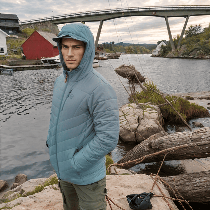 - FHM Innova Primaloft Mens Mint Green Jacket no aizmugures skata
- Viegla, ūdensizturīga izolācija ar Primaloft Silver
- Augstas kvalitātes Toray Airtastic™ Windstopper vairogs
- Jaka ir ar ajustējamu kapuci un kokvilnas apdares elementiem
- Trīs kabatas ar drošām YKK rāvējslēdzējiem
- FHM