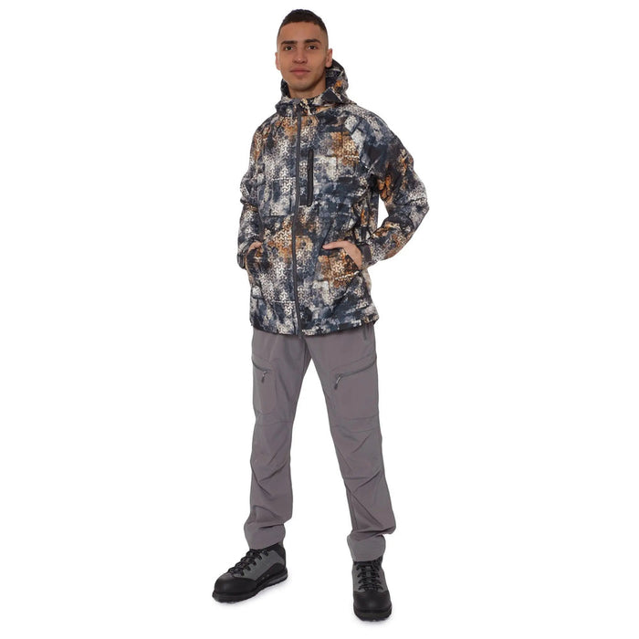 FHM Pharos Jacket Print Orange - Outfish