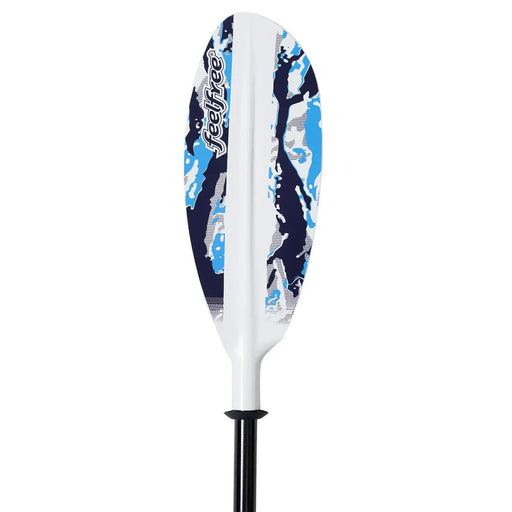 - Feelfree FISHING PADDLE GLASS 250CM Navy camo ar divdaļīgām stikla škiedras lāpstiņām un stila kamuflāžas dizainu 
- Feelfree