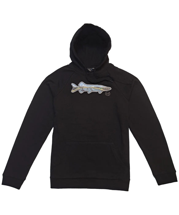 Hoodie Outfish Babite Lake Pike Black