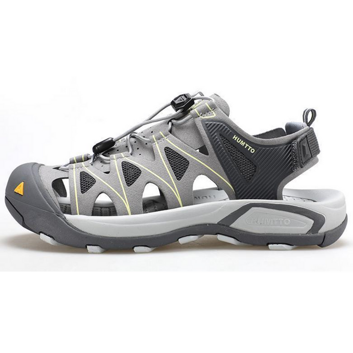 Humtto Men Trekking Sandals 750545A-2 Grey - Outfish