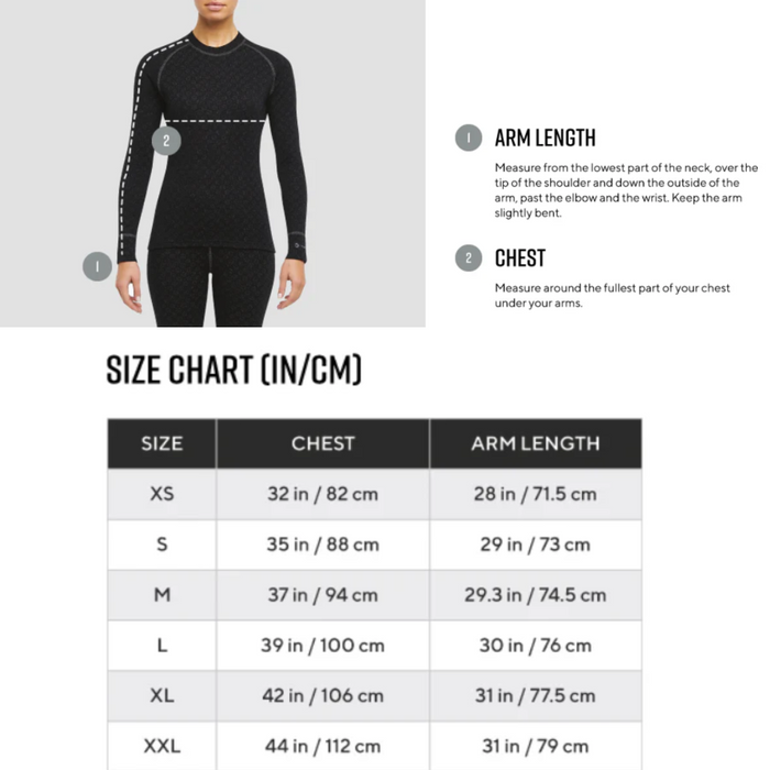 Women's Merino Warm Active Thermal LS Shirt Thermowave