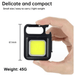 - Super Bright MINI COB Keychain Flashlight Charging Lamp
- Elegants un kompakts dizains
- Viegls un ērti pārnēsājams
- Izmērs: 61 mm
- Svars: 45 g
- Ideāls ikdienas lietošanai
- Outfish