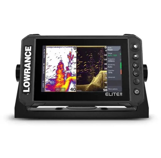 - Lowrance ELITE FS 7 ar Active Imaging 3-in-1 attēlveidošanu, dižskunstēšanas un CHIRP sonāru atbalstu
- Daudzfunkcionāls skārienjūtīgs ekrāns 
- Aktīvā mērķa reāllaika sonāra atbalsts, pilna tīkla savietojamība
- C-MAP, Navionics un GHOST MotorGuide integrācija
- Ekrāns ar augstu spilgtumu un augstu izšķirtspēju
- Savienojamība: Ethernet, Wi-Fi, Bluetooth, NMEA 2000
- Lowrance