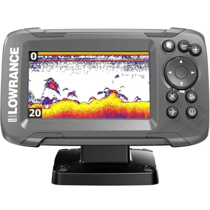 Eholote Lowrance HOOK2-4x GPS Bullet Skimmer CE ROW