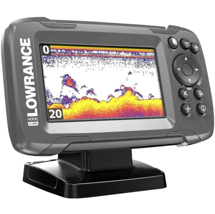 Eholote Lowrance HOOK2-4x GPS Bullet Skimmer CE ROW