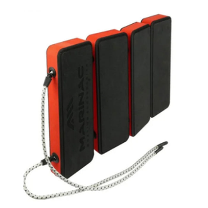 MARINAC Flexi EVA Boat Fender BLACK-RED — 1