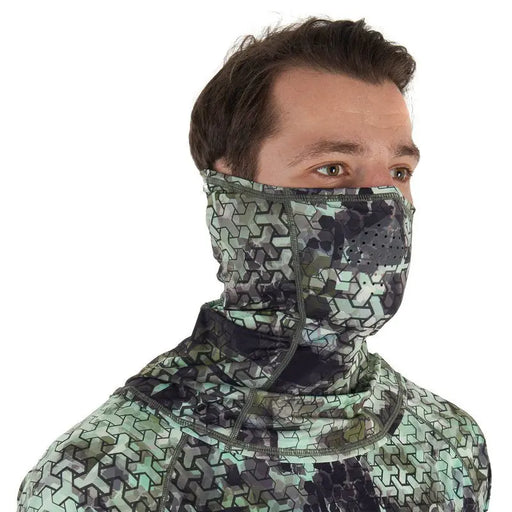 Mask Mark Buff Sun Protection UPF 50+ Print Khaki - Outfish