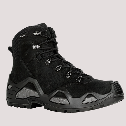 Military Boots Lowa Z 6N Gore Tex C Black Waterproof Task Shoes Outfish