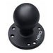 NEXO Mounts - Mounting base with 1" ball (CIRCLE)