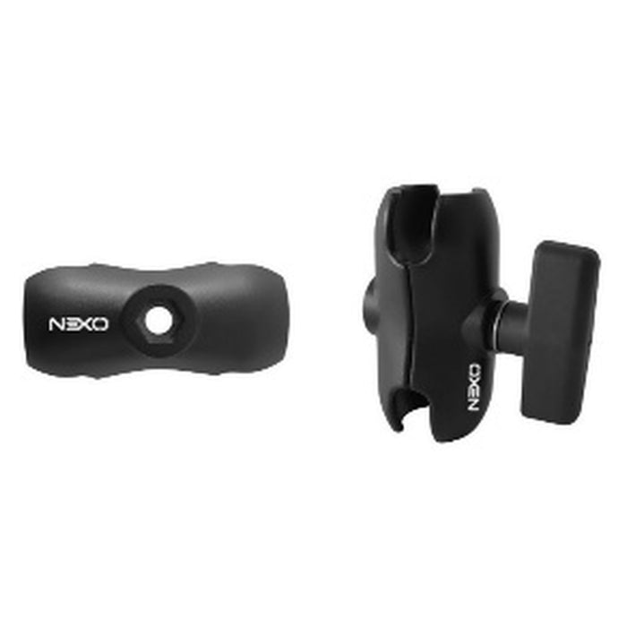 NEXO Mounts - 9 cm Double Socket Arm for 1.5" Ball