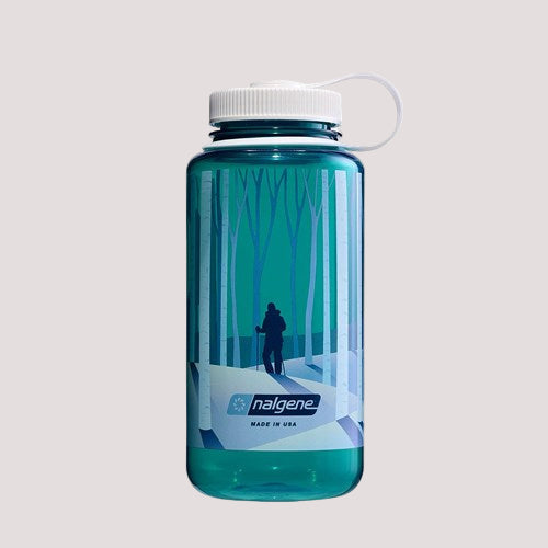 Бутылка для воды Nalgene 32 унции с пейзажем леса
