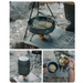 Naturehike Single Pot Set with the radiator (Kettle and Bowl) 1.2 liter - Outfish