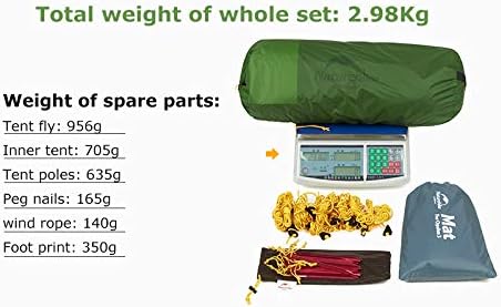 Naturehike Updated Cloud Up 2 Person Tent + Mats New Version (Copy) - Outfish