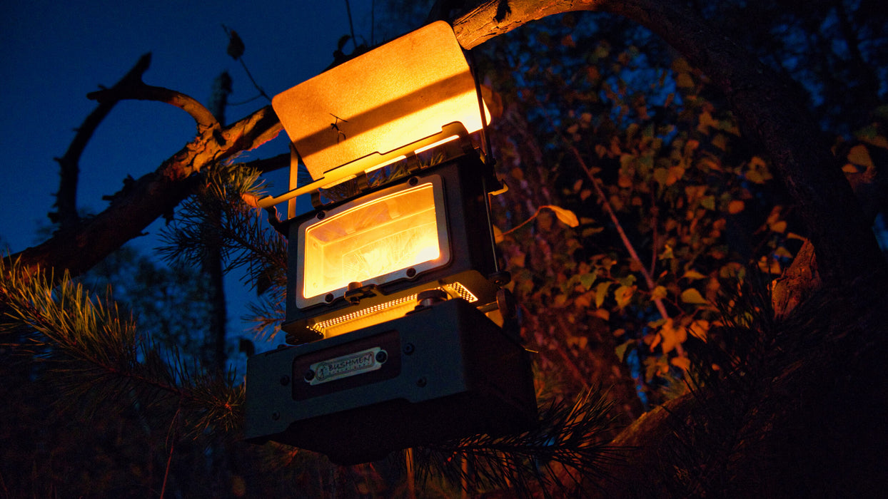 Eļļas lampa OUTPOST olīvu krāsas 