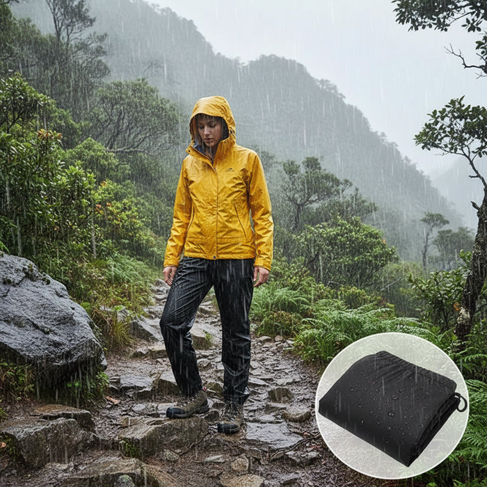 Водонепромокаемые брюки Naturehike дышащие чёрные