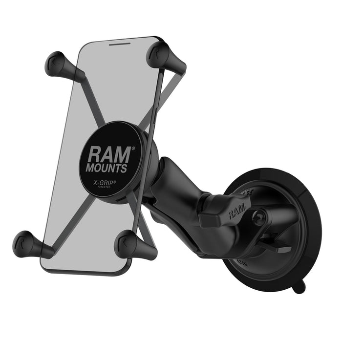 RAM Suction Cup Mount with X-Grip for 5" Phablets - RAM-B-166-UN10