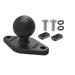 RAM 2 7/16" x 1 5/16" Base with Hardware - RAM-B-238U-INT1