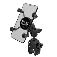 RAM X-Grip Phone Mount with Tough-Claw & Short Arm - RAM-B-400-A-HOL-UN7BU