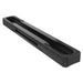 RAM 3" Black Extruded Aluminum Track with End Caps - RAM-TRACK-EXA-3BU