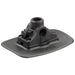 RAM Bond-A-Base Black with Bulkhead Mount - RAP-398-BLK-114BMPU