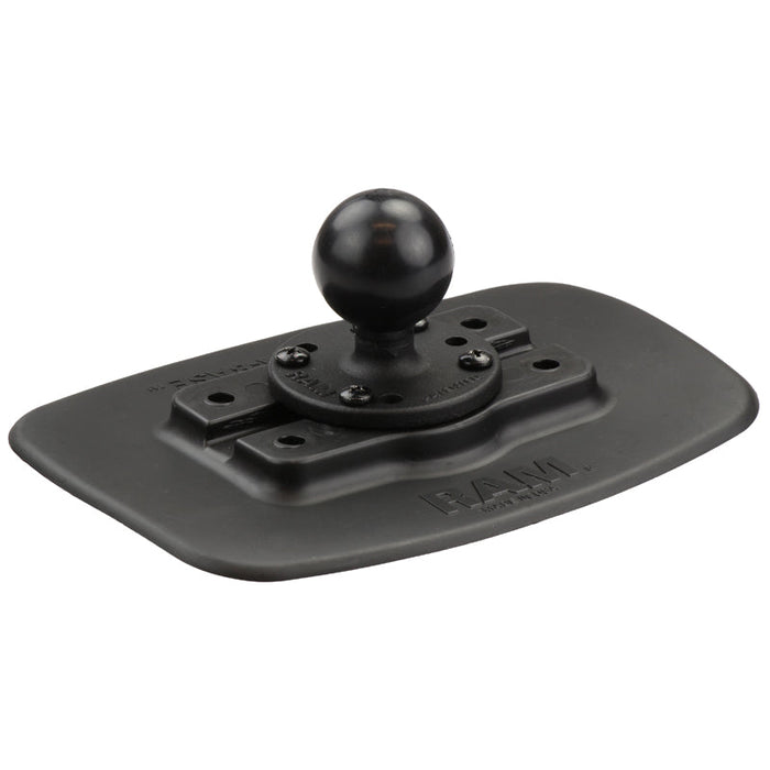 RAM Bond-A-Base Black with Round Base - RAP-398-BLK-202U