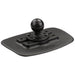RAM Bond-A-Base Black with Round Base - RAP-398-BLK-202U