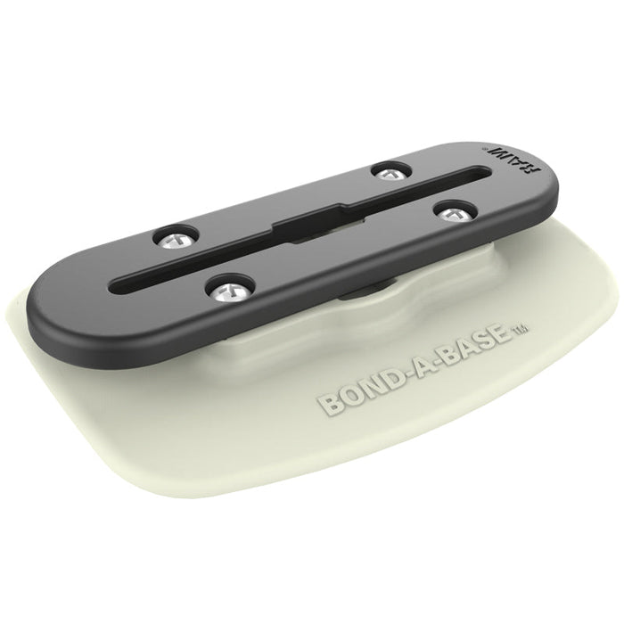 RAM Grey Bond-A-Base with Tough-Track - RAP-398-GRY-TRACK-A