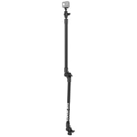 RAM Track Base Camera Mount with Two 18" Pipes - RAP-411-18-18-A-GOP1-1