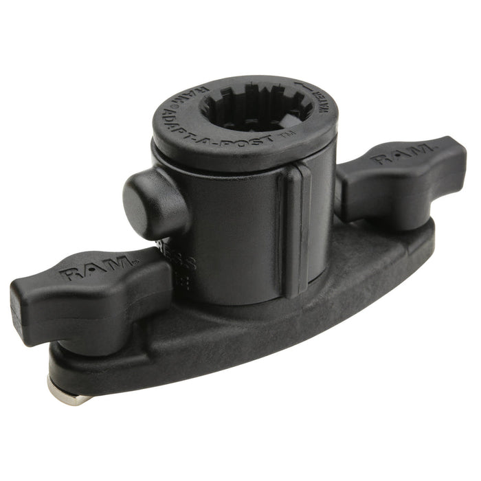 RAM Universal Adapt-A-Post Deck/Track Mount - RAP-AAPUDT-1U