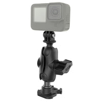 RAM GoPro Base & Camera Adapter with Short Arm - RAP-B-GOP2-A-GOP1