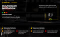 Armytek Elf C2 Max LR – ražotāja informatīvais slaids Nr. 11 par lukturi