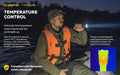 Armytek Viking Pro Max – ražotāja informatīvais slaids Nr. 14 par lukturi