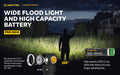 Armytek Wizard C2 Pro Max – ražotāja informatīvais slaids Nr. 8 par lukturi
