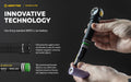 Armytek Wizard C2 Pro – ražotāja informatīvais slaids Nr. 12 par lukturi