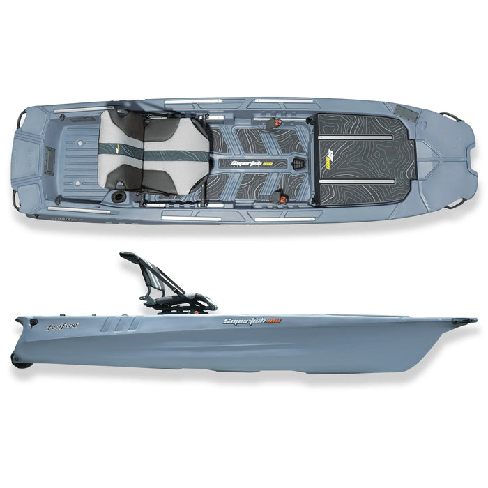 Fishing Kayak FeelFree Superfish 108 motor-ready compact hull