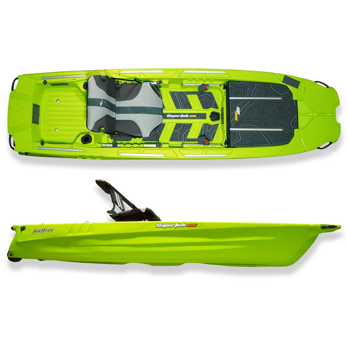 Fishing Kayak FeelFree Superfish 108 motor-ready compact hull