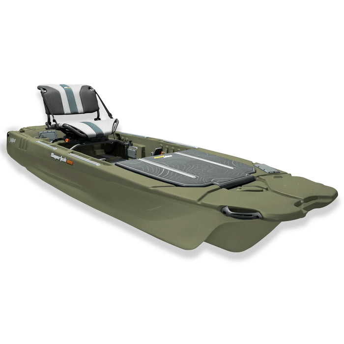 Fishing Kayak FeelFree Superfish 108 motor-ready compact hull