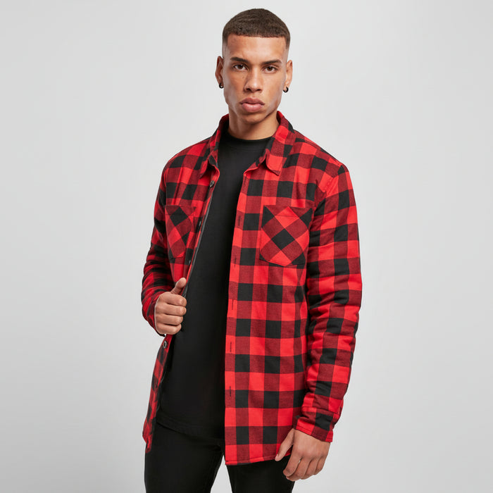 Padded Check Flannel Shirt