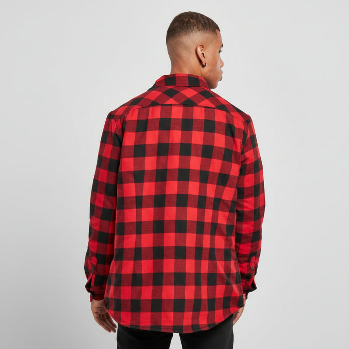 Padded Check Flannel Shirt