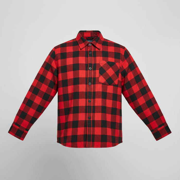 Padded Check Flannel Shirt