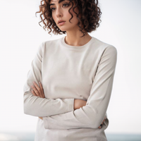 Humtto women Soft Tencel Fleece T-shirt ar garām piedurknēm un mīkstu, ādai draudzīgu audumu ikdienas valkāšanai.