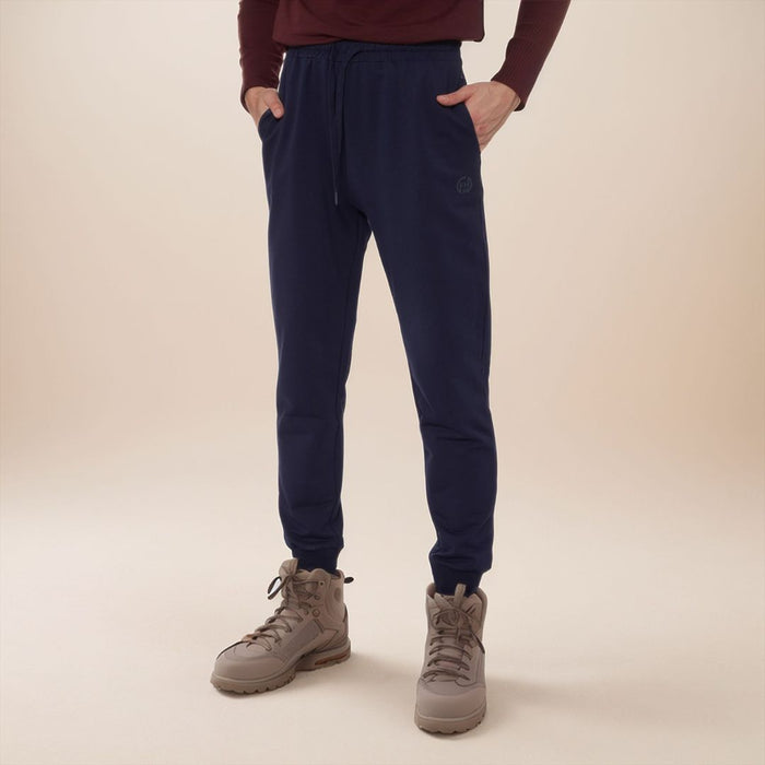 wave jogger bikses zilas, ērtas un elastīgas ikdienas un aktīvai atpūtai Latvijas apstākļos