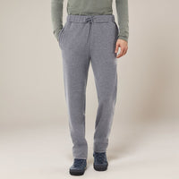 FHM Kivu fleece vīriešu sporta bikses pelēkas, silts materiāls, piemērots brīvā laika un ikdienas valkāšanai.