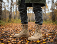 mil-tec us speed lace desert kaujas zābaki, khaki krāsa, viegli, elpojoši, piemēroti pārgājieniem un taktiskām aktivitātēm