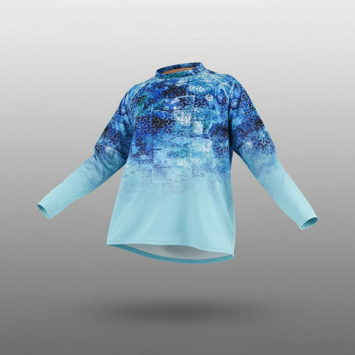 FHM MARK EVO V2 Футболка Защита от Солнца UPF 50 Синяя